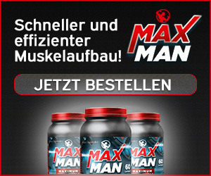 MaxMan für Muskelaufbau und Fettverbrennung