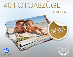40 Foto-Abzüge GRATIS 10x15 cm