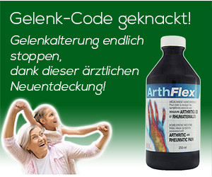 Arthflex Wochenkur jetzt gratis probieren