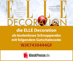 ELLE-Decoration Abo 3 Monate für 0 EUR mit Gutschein-Code