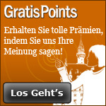 GratisPoints - tolle Prämien für Ihre Meinung