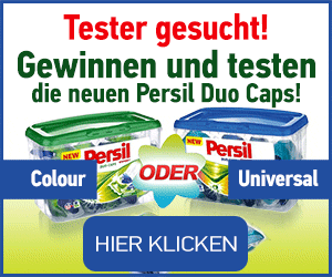Testen die neuen Persil Duo Caps gratis